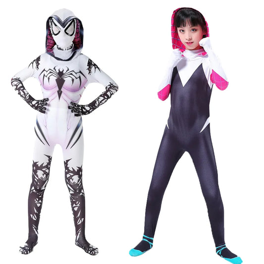 Unisex Halloween Superhero Animal Cosplay Costumes Breathable Safe Material Kids Party Dress-Up Outfits for Boys Girls Toddlers