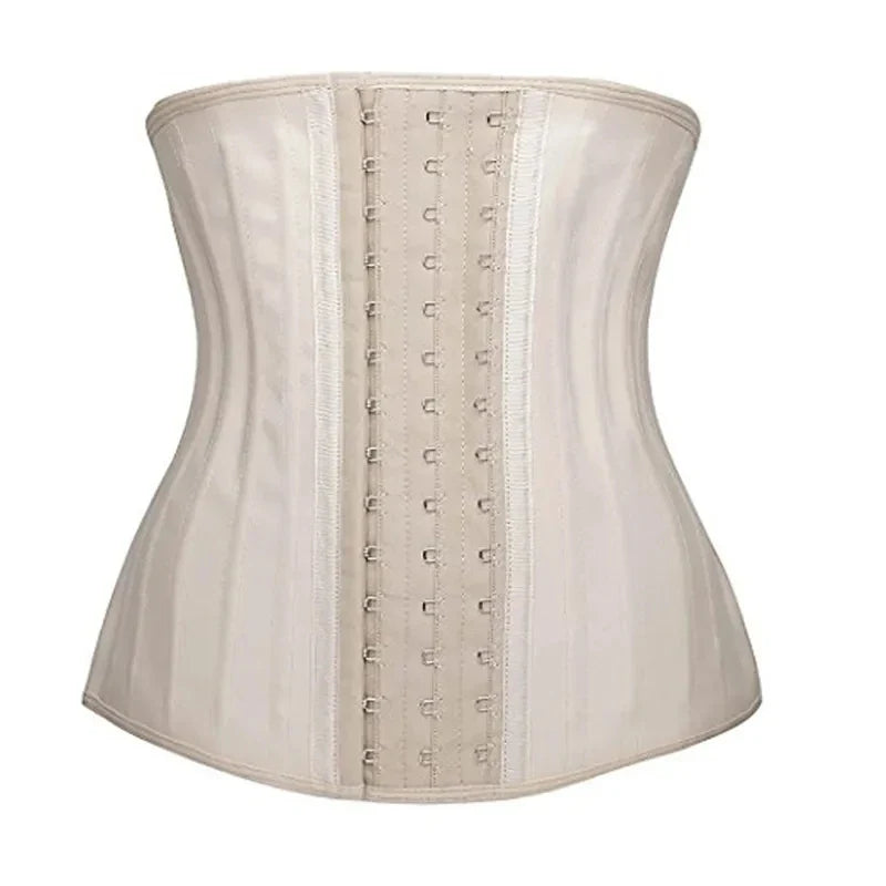 Latex Waist Trainer Corset Women Belly Slimming Belt Body Shaper 25 Steel Boned Waist Cincher Fajas Colombianas Shapewear