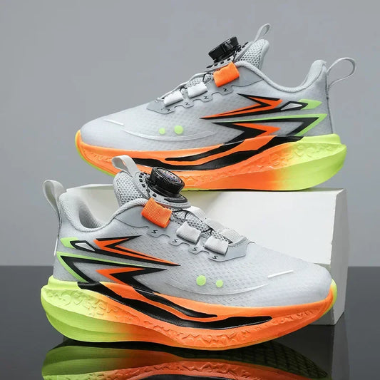 Children's Basketball Shoes Kids Sneakers Non-slip Boys Girls Basketball Boots Outdoor Ultralight Running Trainers Mesh Sneakers