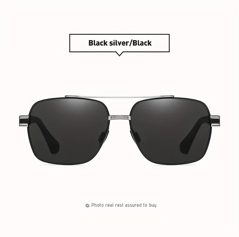 Brand Design Square Polarized Sunglasses Man Photochromic Sun Glasses Woman Anti-glare Driving Goggles Oculos zonnebril heren