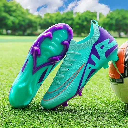 Football Boots Men Training Sport Non-Slip Grass Unisex Outdoor Ultralight Soccer Shoes Sports Shoes Breathable Drop Shipping