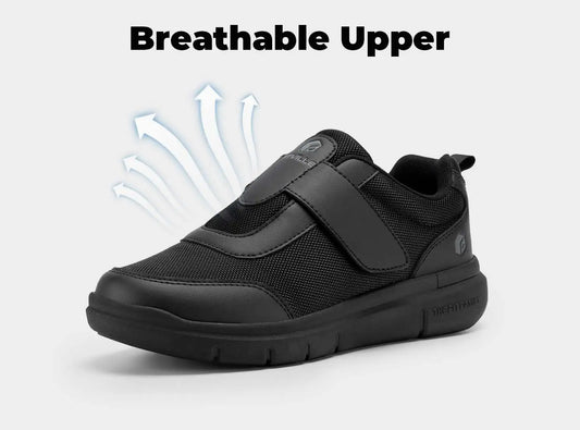 Diabetic Shoes Mens Extra Wide Width for Swollen Feet Neuropathy Diabetic Pain Relief Lightweight Walking Casual Shoes