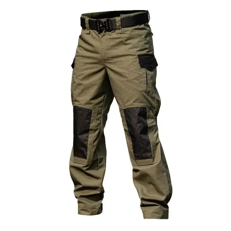Men Hunting Tactical Cargo Pants Green Hiking Trousers Multi Pockets Gray Uniform Paintball Airsoft Autumn Work Clothing