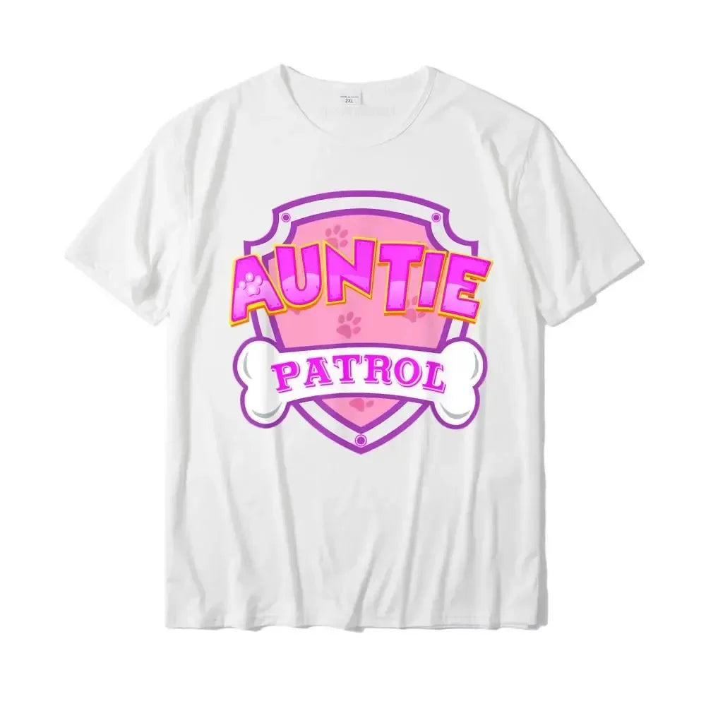 Dog Patrol Shirt Women's Clothing Funny Gift Birthday Party Family Clothing T-Shirt Birthday Gift Top Tee Shirt Women Clothing