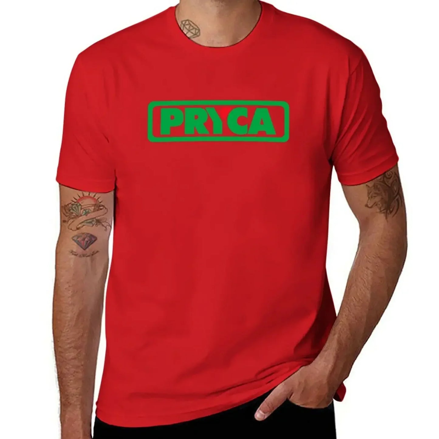 New Pryca T-Shirt kawaii clothes customs design your own outfits for men