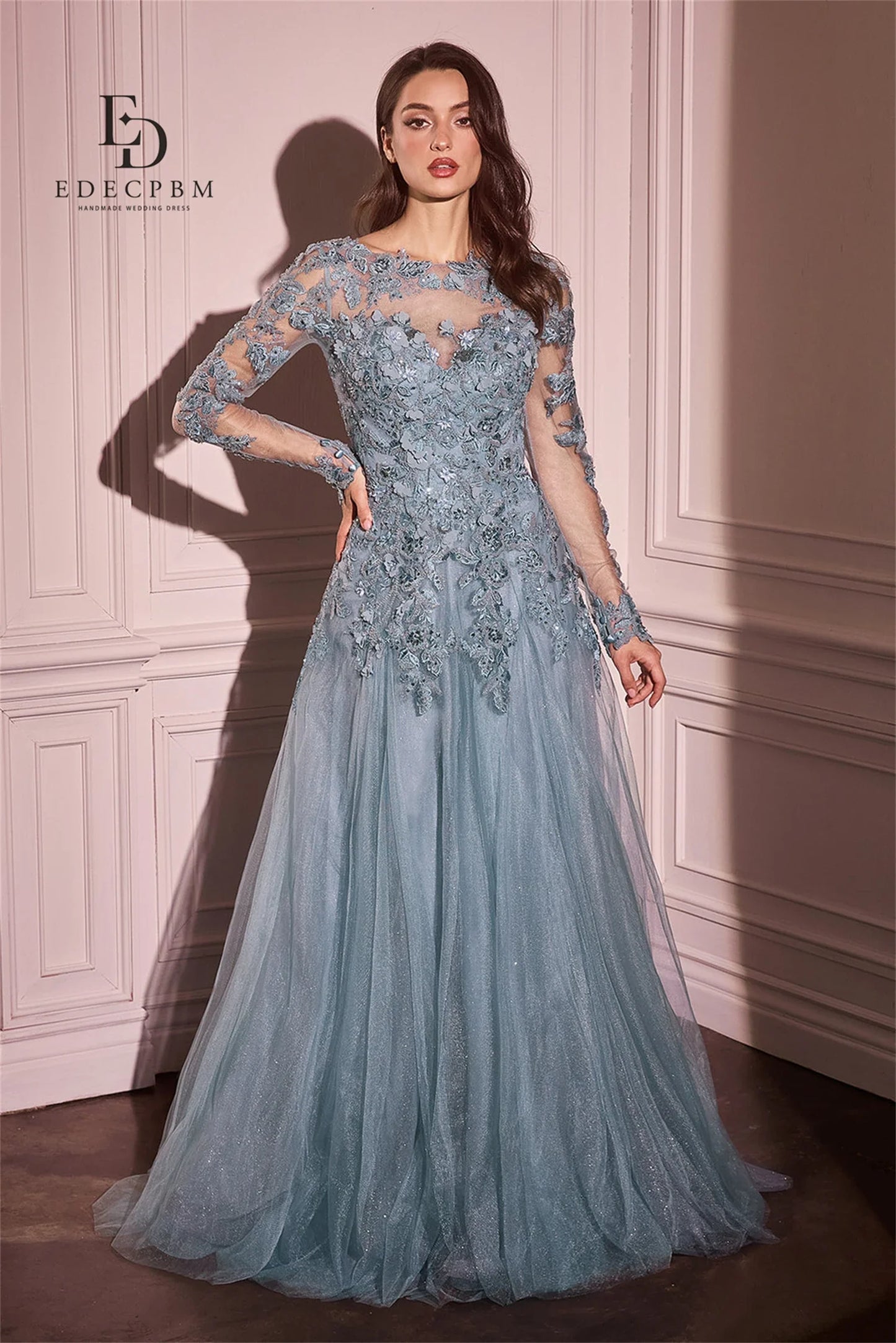 Customized Prom Dress Women's Evening Party Dresses for Special Occasions Long Sleeves Elegant Gowns Summer Dresses 2025