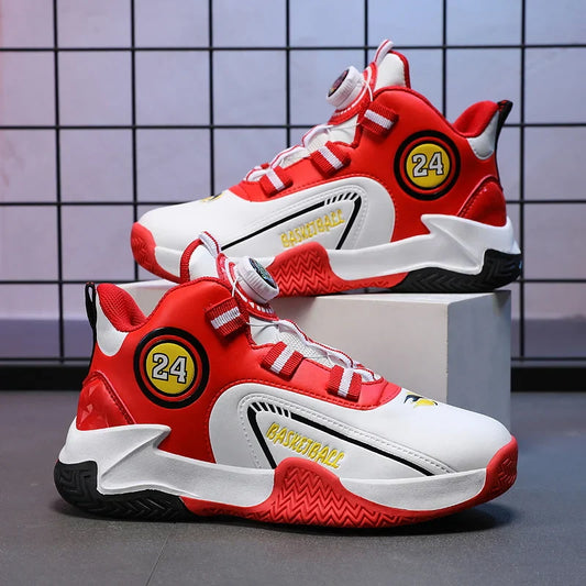 High Quality Children's Basketball Shoes Comfortable Kids Shoes Colorful Sneakers For Boy