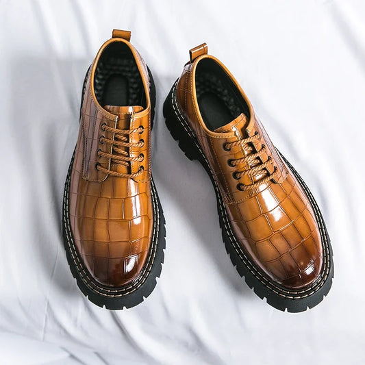 High Quality Oxford Leather Shoes Luxury Brand Leather Dress Shoe Breathable Solid Formal Casual Shoes Handmade Designer Shoes