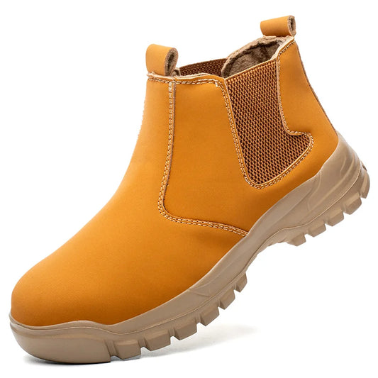 Easy Wear Safety Shoes for Men Steel Toe Work Shoes Puncture Proof Work Sneaker Male Protective Work Man Boots Safety Boots