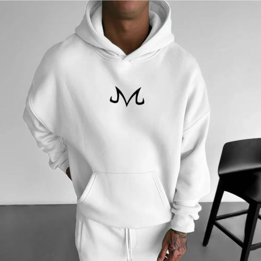Dragon Ball Men's Hoodie Sweater Majin Buu Japan Anime Summer Autumn Trend Boys Children's Long Sleeve Parent-Child Wear