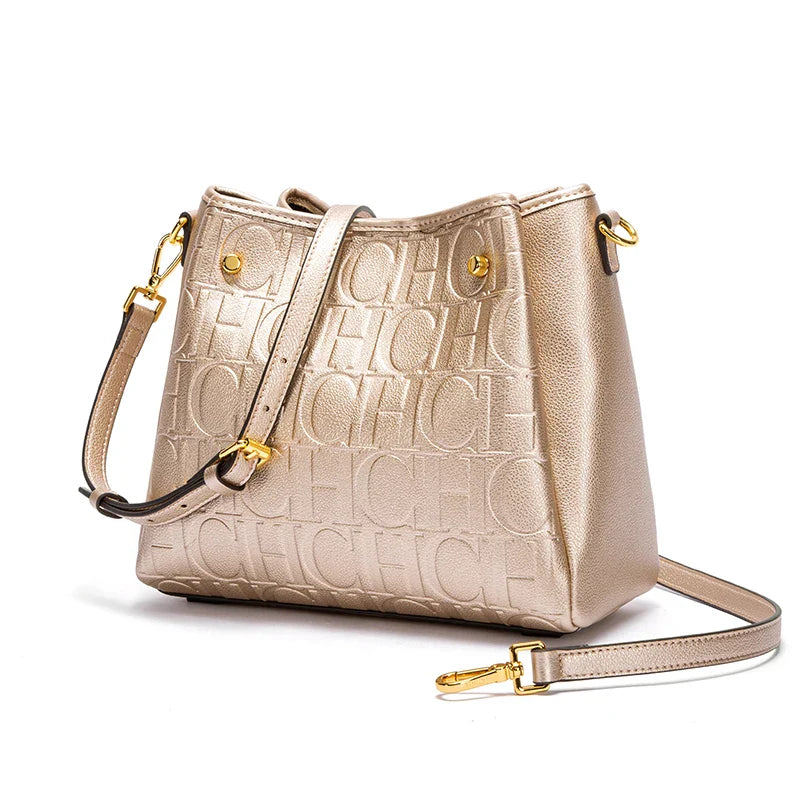 Solid Colour Design Large Capacity Women's Crossbody Bag for Daily Commuting Classic Retro Women's Shoulder Bag