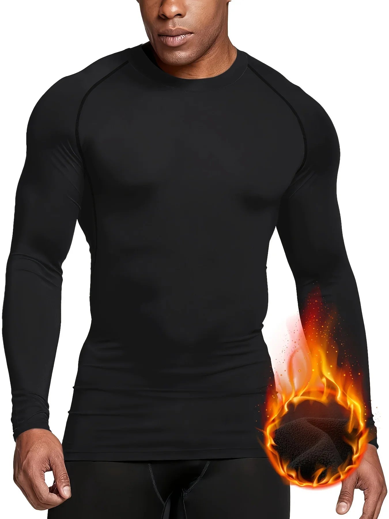 Compression Shirts Men's Rashguard Quick Dry Gym Fitness Shirts Spring Beach Surfing Athletic Sport Running Workout Tops Tees
