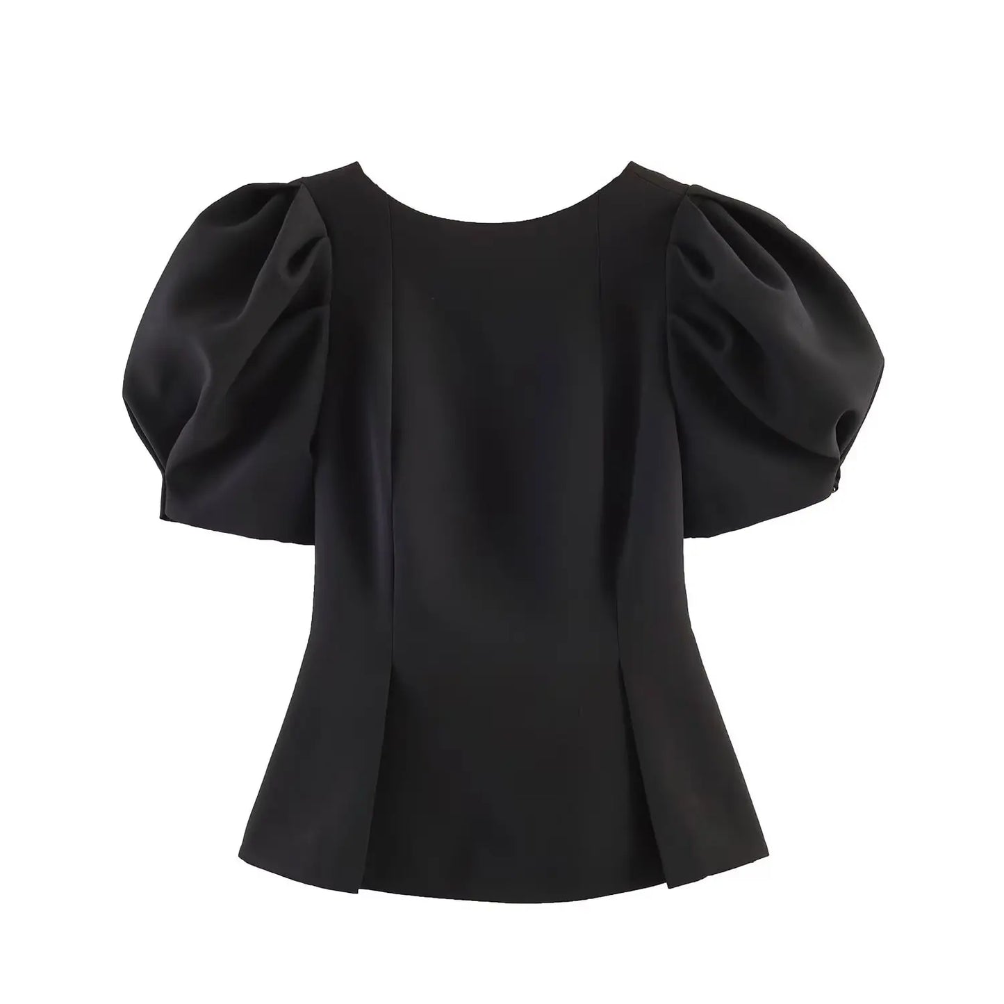 Women's Polka Dot Shirt with Ruff Sleeve New 2026 Spring Casual Button Sleeveless Women Tops Simple Lady Shirts & Blouses