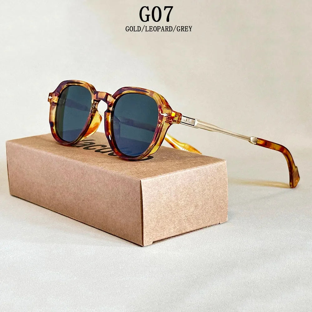 2025 Fashion Sunglass Men Vintage Oval Sunglasses Women Trendy Dropshipping Gafas De Sol Hombre Lunette Soleil Femme Zonnebril