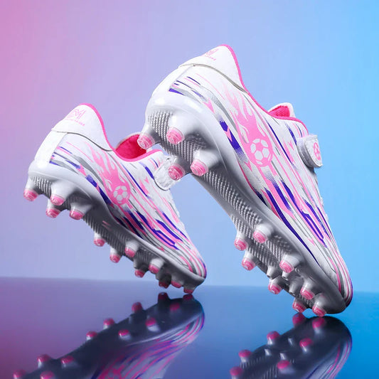 New Kids Professional Soccer Shoes Cleats TF Indoor Men Football Field Boots Original Football Society Shoes Grass Training Fast