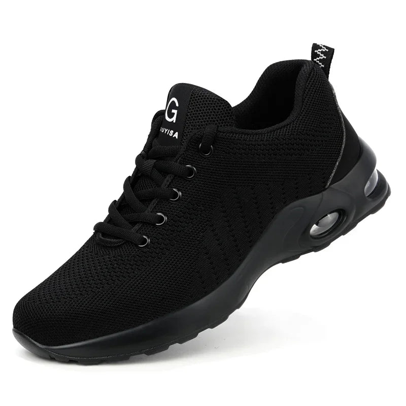35-50 Air Cushion Working Shoes For Men Anti-Smashing Steel Toe Puncture Proof Construction Safety Shoes Sneakers Male Footwear