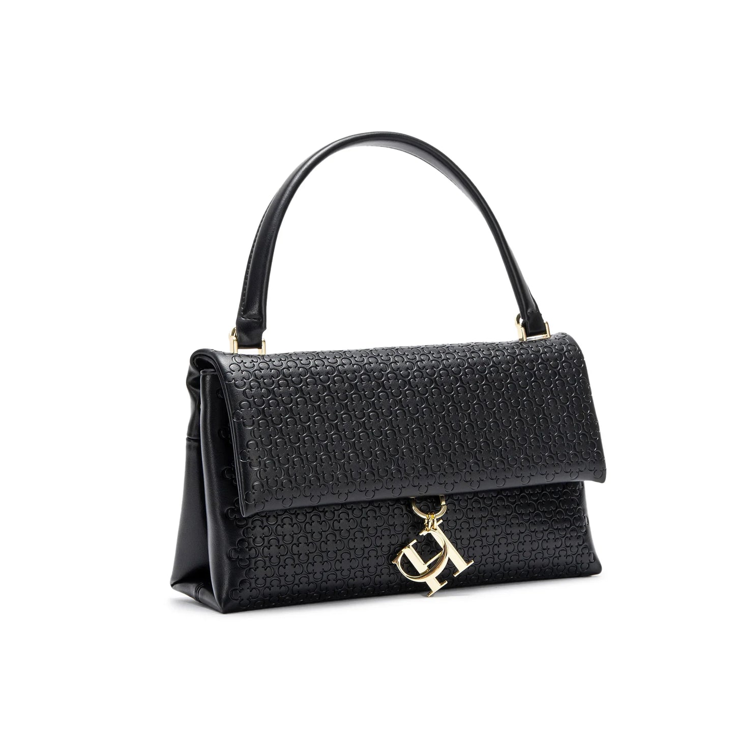 Unique Fashion Printed Women's Handbag Metal Accessories Solid Color Elegant Simplicity Women's Shoulder Bag