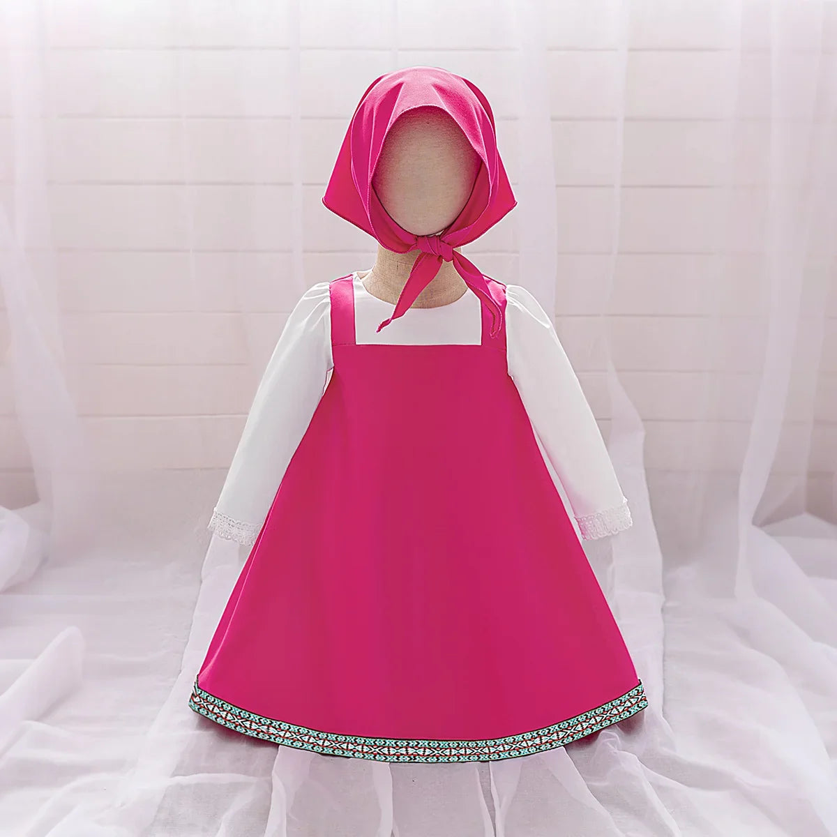 Lolita Plaid Cute Bears Baby Girls Dress Toddler 1st Birthday Party Princess Dress for Baby Maid Wedding Bridesmaid Kids Clothes