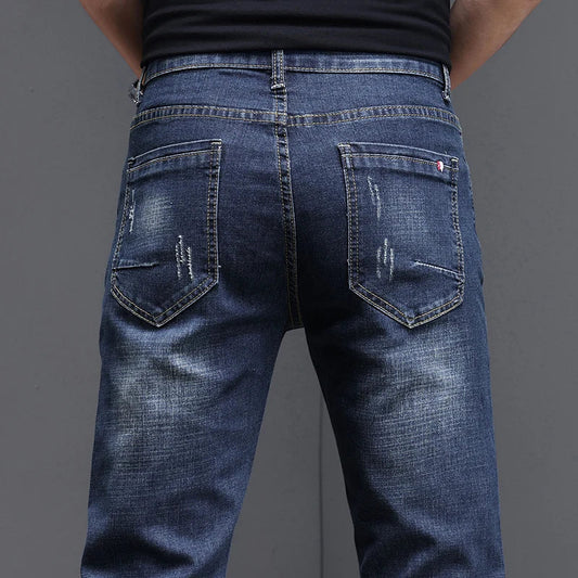 2026 Men's Slim Casual Street Classic Skinny Jeans Pencil Jeans Trendyy Stretch Style Comfortable Casual Fashion Versatile