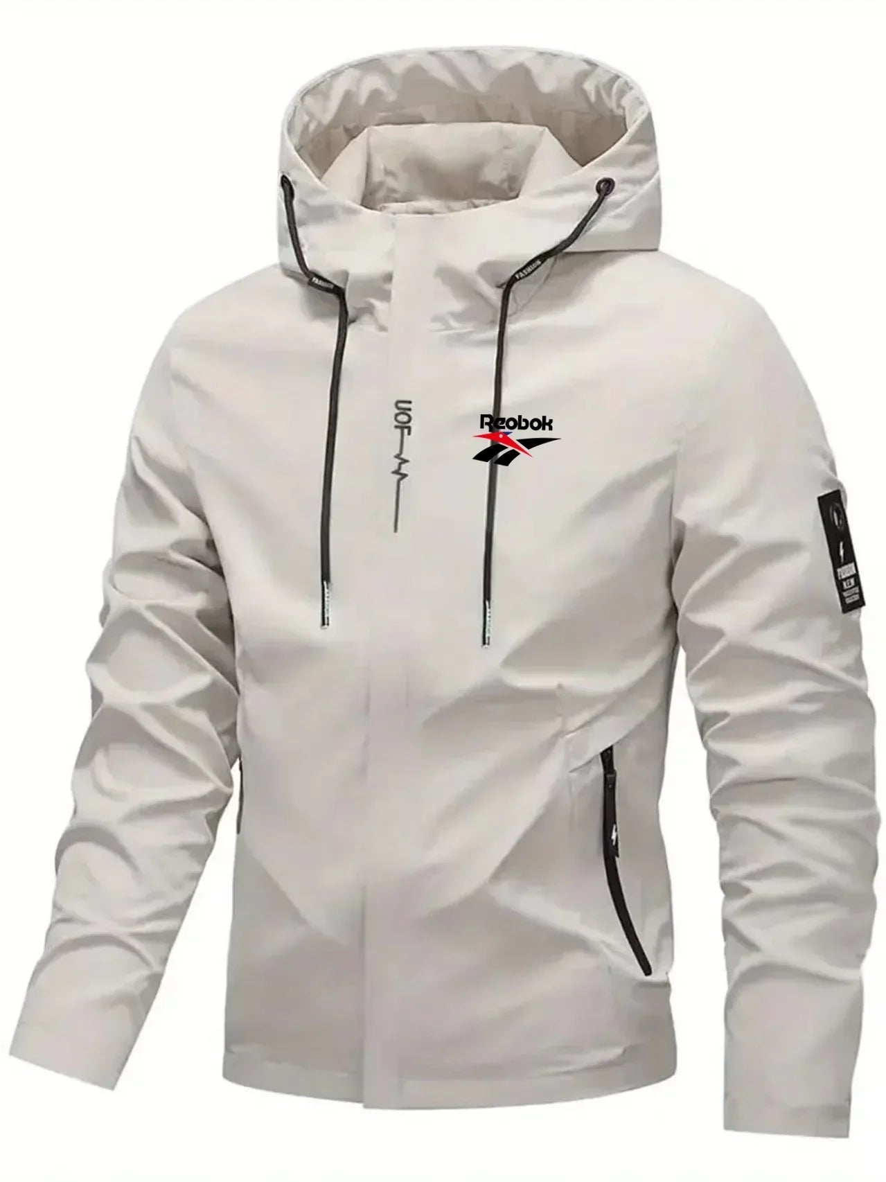 2025 Premium Men's Hooded Zipper Jacket - Windproof Casual Baseball Coat, Spring/Autumn Outdoor Style