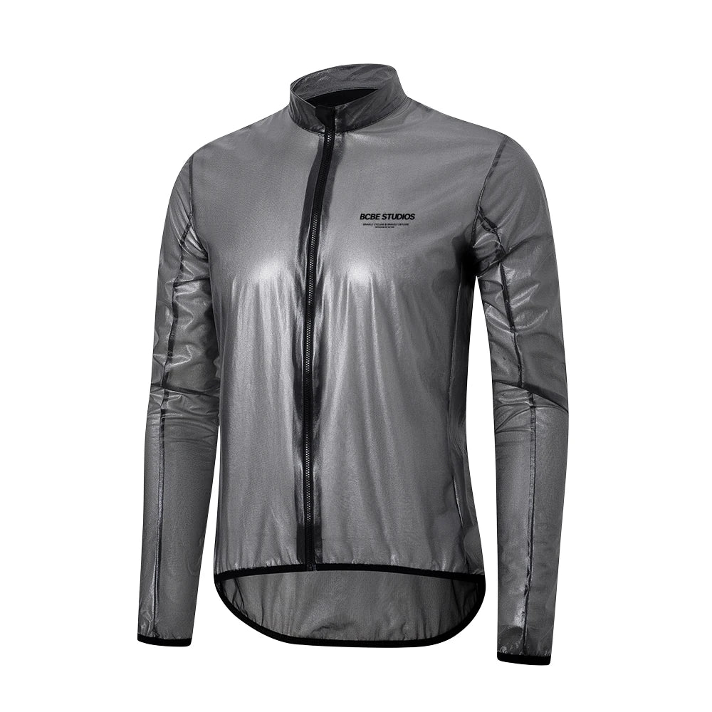 Cycling Rain Jacket Lightweight Windproof Waterproof Bicycle Windbreaker Pro Team Cycling Coat MTB Road Bike Jersey