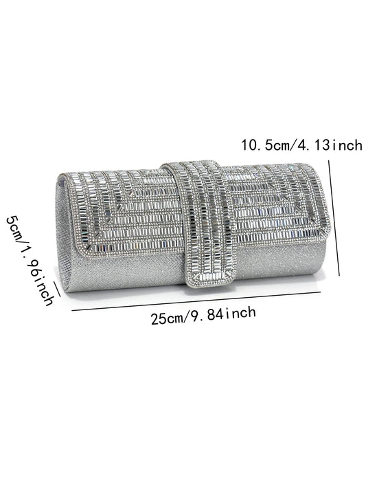 Rhinestones Women Evening Bags Fashion Cover Envelope Design Party Wedding Lady Clutch Bags