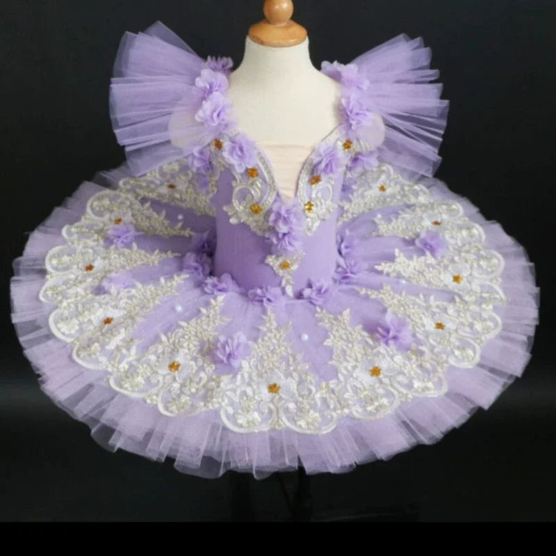 Summer Kids Ballet Dress Girls Children Clothes Princess Dress Women Ballet Tutu Dance Costumes Mother Daughter Outfit Vestido
