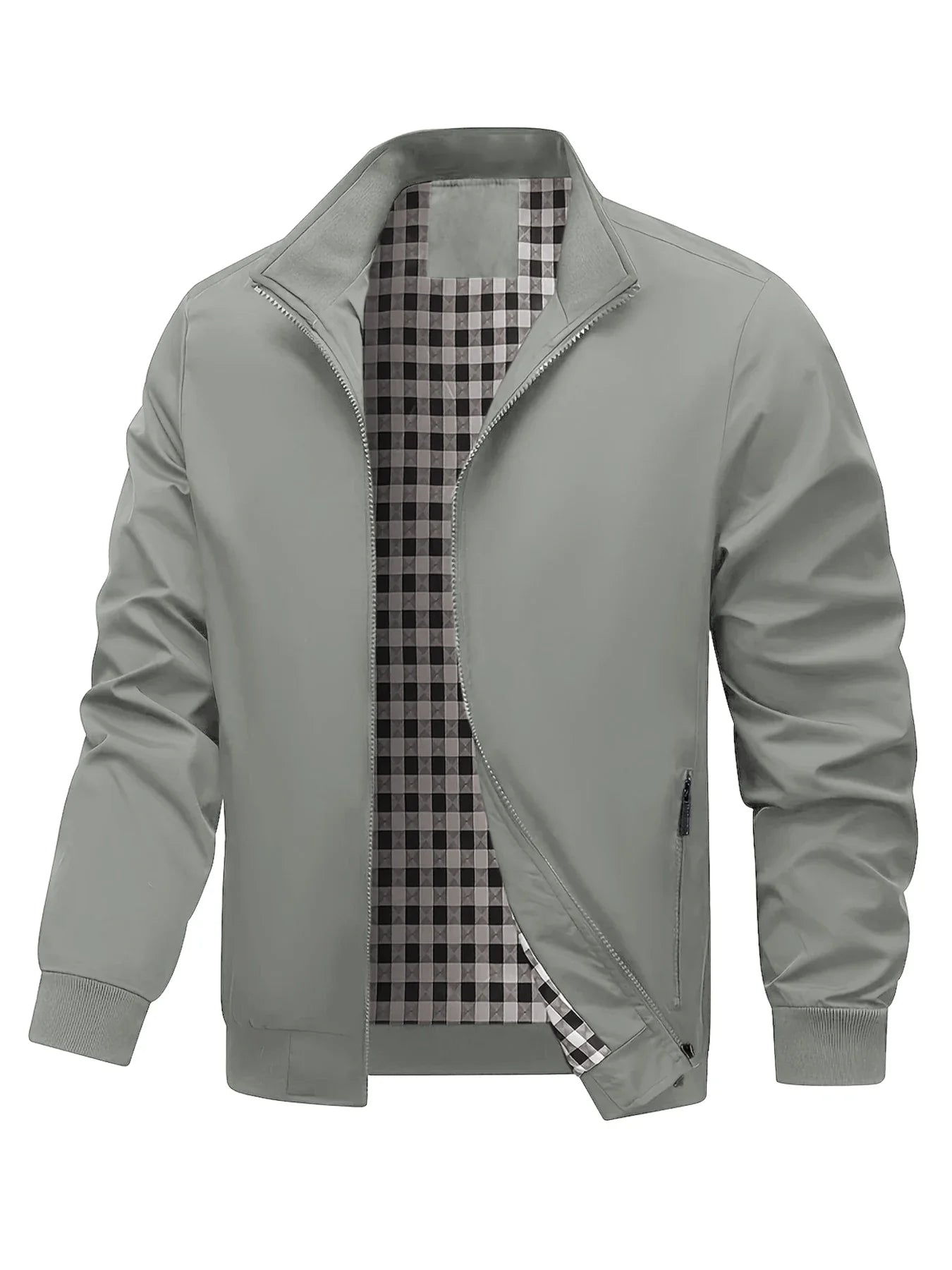 Plus-Size Jackets, Trendy Men's College-Style Jackets, Fashionable Plus-Size Men's Casual Outerwear for Spring and Autumn