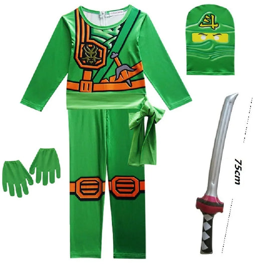 Cosplay costume Jumpsuit Set Halloween Christmas Advanced Latest Ninja Cosplay Costume Party