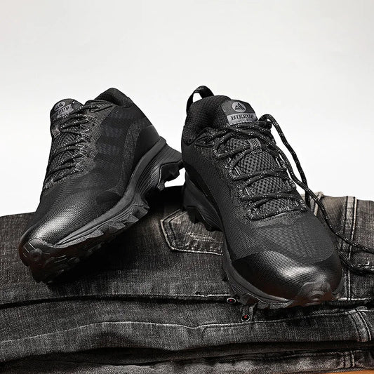 Outdoor Running Shoes Men Women Anti-skid Hiking Camping Sports Trail Male Safety Footwear Comfort Trekking Sneakers
