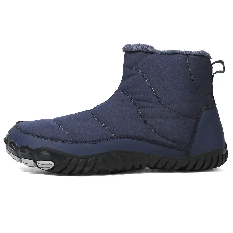 Cotton Boots Men/women Large Size 47 Waterproof Snow Boots Winter Warm Comfort Zipper Anti Cold Non-slip Cotton Boots