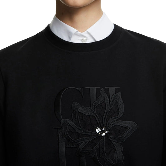 Spring Autumn New Women's Sweatshirts Coats Clothes Tops Clothing Hooded Long Sleeved Round Neck Pullover Top
