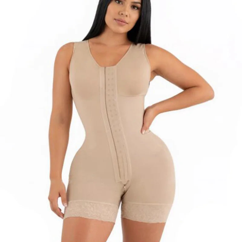 Fajas Colombian Full Body Bodysuits Shapewear Compression Girdle Corrective Underwear Tummy Control Shaper Butt Lift Slim Corset