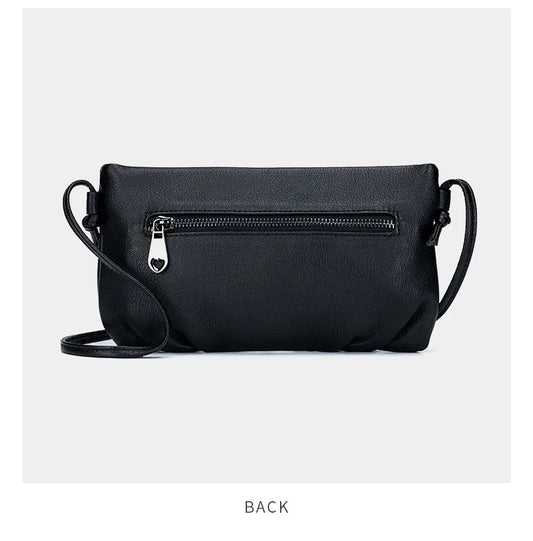 Genuine Leather Yunduo Shoulder Clutch Bag Women Cowhide Luxury Crossbody Designer Tote Handbag Girl Lipstick Key Phone Pouch