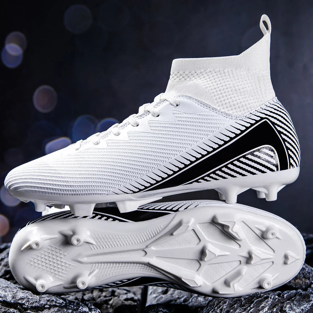 High Performance Adult Soccer Shoes Unisex for Outdoor Indoor Artificial Grass with Studs football shoes for boys Sole spikes