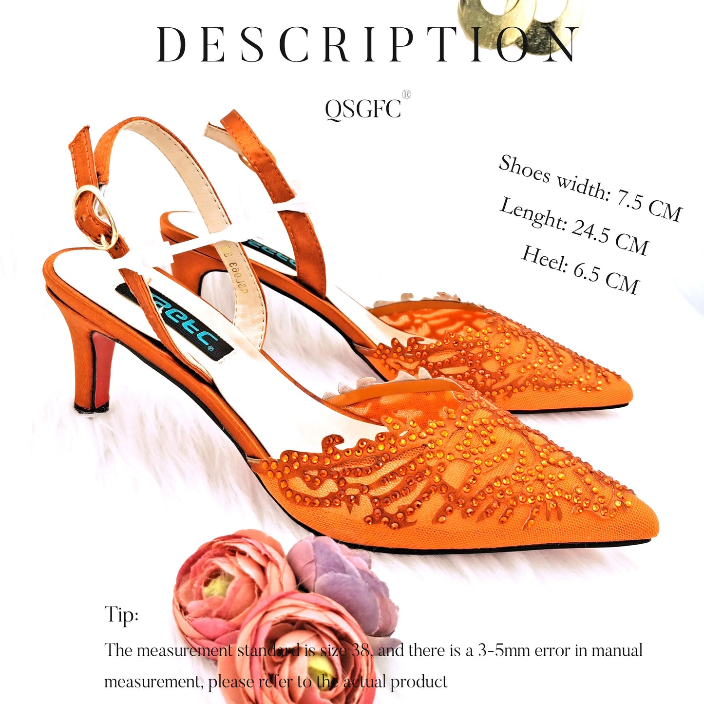 Nigerian Style Elegant Women's Party Shoes Luxury Full of Diamonds Shoes Sky Blue Pointed High Heel Shoe Bag Set