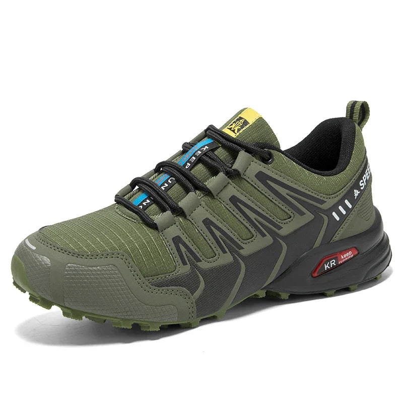 Waterproof Hiking Shoes Men‘s Outdoor Trekking Sneakers Mountain Climbing Camping Trainers Hunting Tactical Boots Bike Shoe Male