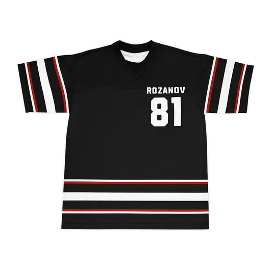 Llya Rozanov 81Bos Raiders Tee TV Heated Rivalry Graphic 3D Print T-shirt Short Sleeve Cotton Male Tshirts Unisex Streetwear Top