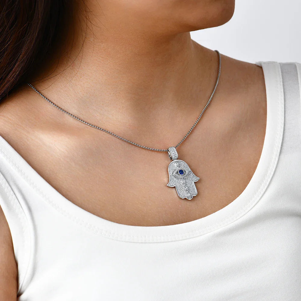 Classic Angel Eyes Moissanite Necklaces S925 Sterling Silver 18k gold plated for Woman Birthday Party Jewelry Gifts New