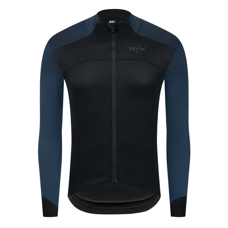 Winter -5-10℃ Men Thermal Fleece Cycling Jacket Waterproof Windproof Bicycle Jersey Bike Pro Race Clothing Mtb Cycling Tops