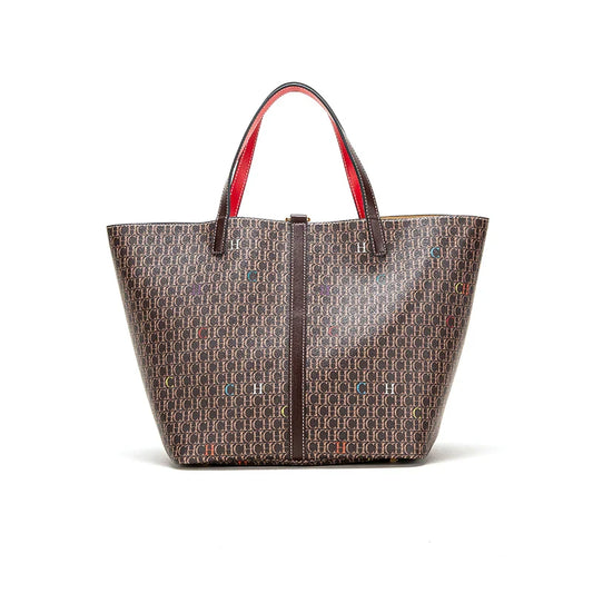 Brand New Luxury Designer High Capacity Tote Handbags for Office Women 2023 Trends Designer PVC Shopper Shoulder Shopping Bag