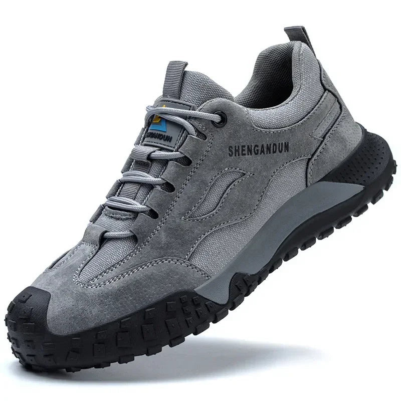 Fashion Steel Toe Cap Shoes For Men Anti Scalding Anti Smashing Wrok Safety Boots And Anti Puncture Protective Male Footwear