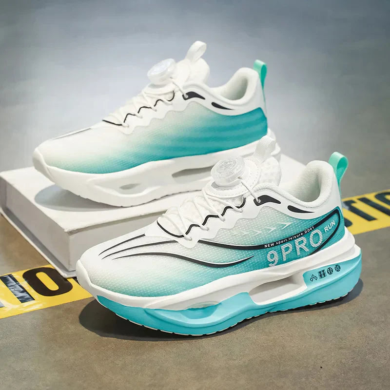 New Cushioning Running Shoes for Childrens Lightweight Sport Shoes Breathable Casual Sneakers Non-Slip Outdoor Boy Girl Training