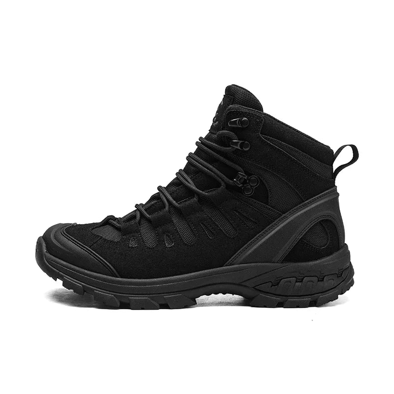 New Men Tactical Boots Waterproof Work Military Safety Hiking Casual Ankle Outdoor Forest fire fighting Desert Climbing Hunting