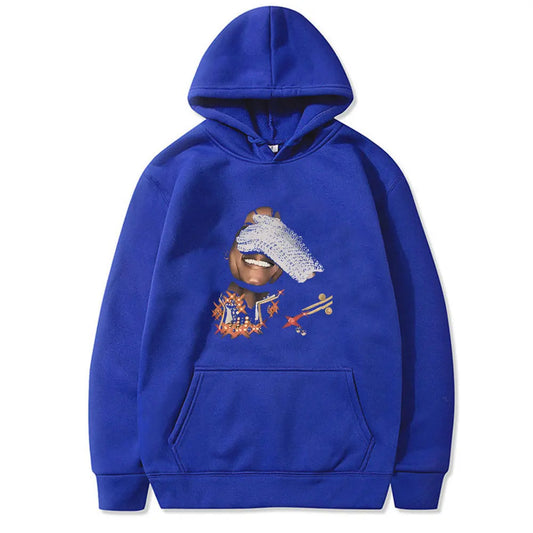 Michael Jackson Face Graphic Hoodie Men Women Classic Vintage Gothic Rock Streetwear Unisex Hip Hop Oversized Pullover Hoodies