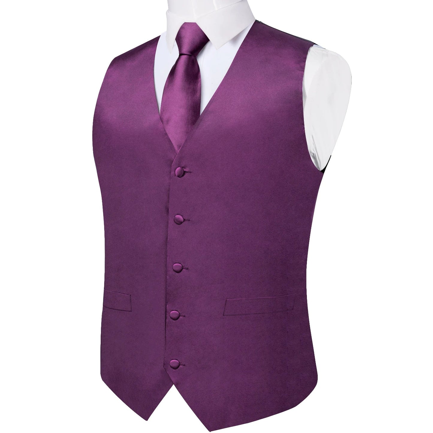Wedding Party Green Men's Vest Shirt Accessories Fashion chaleco hombre for Man Four Seasons Wear Wholesale Necktie Handkerchief