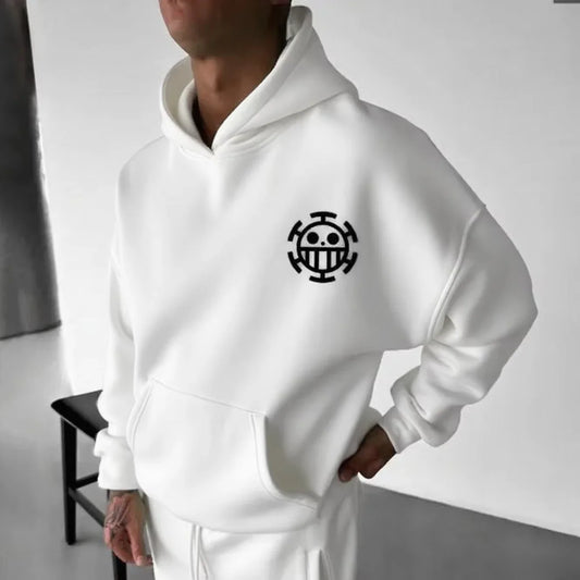 One Piece Zoro Anime Men Hooded Sweatshirt Spring Autumn Cotton Streetwear Casual Hoodie Graphic Print Cosplay Long Sleeve Tops