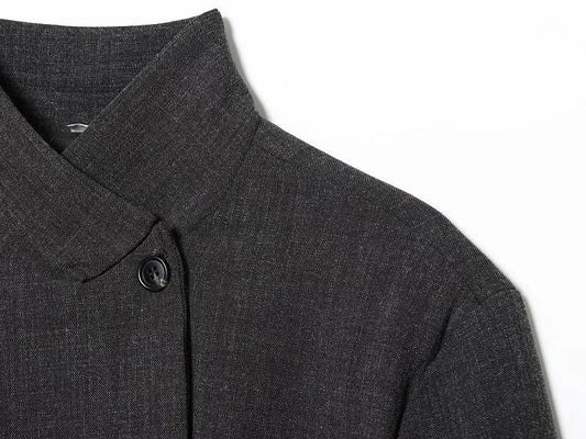 Women's Tailoring Blazers Vintage Office Blazer Woman Faux Wool Coats for Women Streetwear Outerwears Fitted Jacket Women