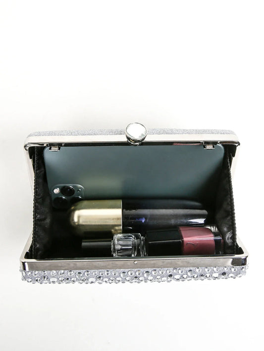 Women's evening bag, luxury sequin evening bag, suitable for carnival use, sparkling wedding handbag, gorgeous