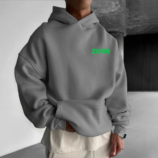 ONE PIECE Men's Hoodie Sweater Roronoa Zoro Japan Anime Summer Autumn Boys Children's Long Sleeve Printed Parent-Child Wear